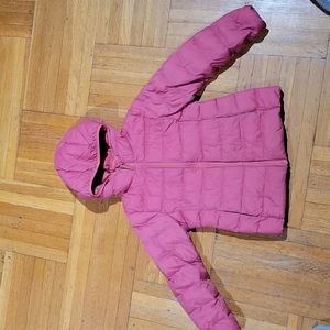Uniqlo spring/fall light padded girl jacket, size 7-8
